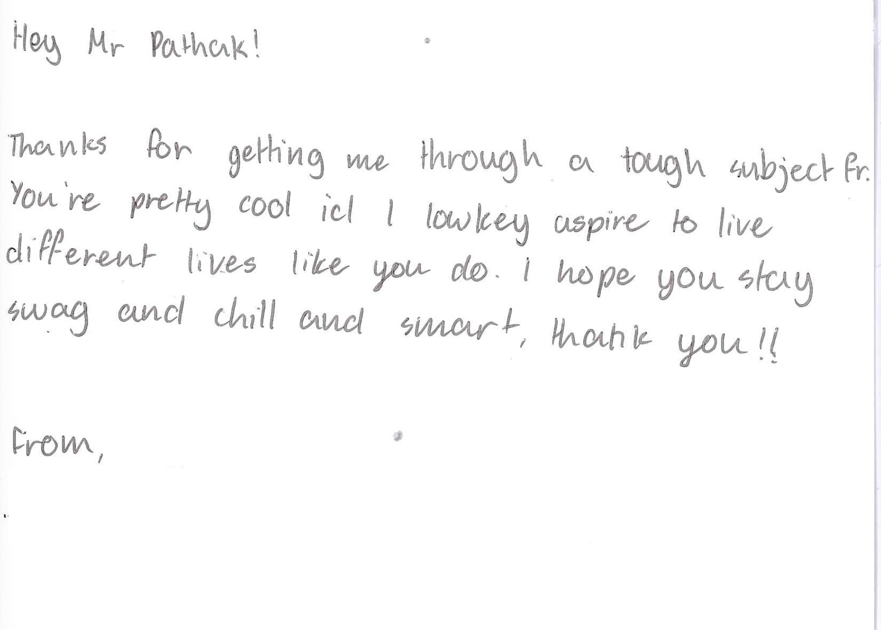 Student review